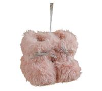 Ornement de Botte de père noël en Peluche pour décorations d ' Arbre de noël, Cadeaux de fête de Vacances et Accessoires pour la Maison, décors Suspendus de fête de noël