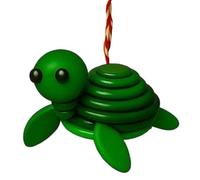 Ornement de bourgeons de Noël - 1,97 pouces Kit DIY Highland Cow Craft Kit | Matériau ABS Design animal tridimensionnel Décoration amusante Easy Débutant Assemblée Noël Cadeau d'anniversaire |