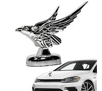 Ornement De Capot, 3D Emblème Auto Voiture Couverture Avant Chrome Capot Ornement Autocollant Badge Capot Voiture Décoration Style Accessoires, pour Décorations De Voiture Et Décoration De Cham