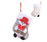 Ornement de chaussette de Noël, Pendentif de chaussette de Noël | Décorations de bas de Noël Sacs de bonbons - Sac de bonbons créatif pour fête, sacs cadeaux pour enfants, arbre de Noël, maison