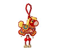 Ornement De Cheval | Bras De Bonheur Avec Pendentif Bourreau, Broderie 2026 Charmant Du Nouvel An Chinois, Pour La Richesse Et Le Succès Célébration Et Fête Dans Le Salon Chambre Sur Le Mur