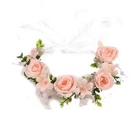 Ornement de cheveux d'herbe pour enfants - Couronne de fleurs tendance - Accessoire pratique sur le thème de la campagne - Accessoires photo à thème naturel