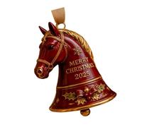 Ornement De Cloches en Métal du 250e Anniversaire Décoration Cloches d'arbre Noël pour Les Collectionneurs Et Les Passionnés 'Histoire Vacances Ornement 'Arbre Noël Patriotique