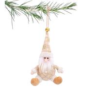 Ornement de de Noël - décor de Pendentif Mignon du Père Noël, décoration de fête de Vacances | Santa Claus Snowman Christmas Figurine Ornement, Accent à Domicile Multifonctionnel pour Les Foyer
