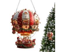 Ornement de Fenêtre 2D,Décoration De Pendentif En Acrylique Plat 2D Pour Père Noël | Décoration Fantaisiste Et Fantastique Captant La Lumière Du Soleil | Pour Jardin, Cour, Dortoir, Salle À Manger, Sa