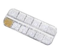 Ornement de fleur pour ongles - Cinq pétales en relief - Mini résine blanche - Décoration florale pour salon de manucure - Décoration florale à cinq pétales