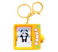 Ornement de Flipbook d'anime - Porte-clés de Film, Gadget d'animation à Cadre Portable, Pendentif sensoriel Fantaisie | Accessoire de Jeu visuel pour la décoration du Sac Dos, à Transporter
