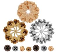 Ornement de Fruits D'eucalyptus Séchés, Décorations Noël | Matériau Classique, Accroche Polyvalente pour Fenêtre, Vase, Porte ou Boutique, Surface Lisse, Création Style Aléatoire