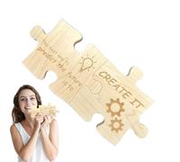 Ornement de inspirant - Affichage de Puzzle Positif, Encouragement de avec Un Design Minimaliste, Accessoire de Puzzle interactif avec des Citations édifiantes pour l'étude, Le Bureau, l