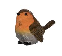 Ornement De Jardin En Polyresine 15Cm Robin - Design Au Hasard