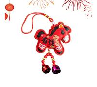 Ornement de l'Année du Cheval 2026,Décoration Saisonnière Broderie Imitation | Sachet Parfumé du Nouvel an Chinois,pour Organisateurs Événements Voitures Sacs À Dos Porte Mur Jardin Bureau