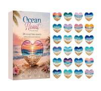 Ornement de l'Avent 2026 Mini Pendentif Acrylique 2D Mignon Fait Main