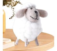 Ornement De Mouton En Feutre De Laine - Figurine D'agneau En Feutre