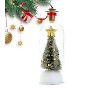 Ornement de Noël 2026 avec message enregistré dans une bouteille et foncti