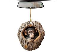 Ornement de Noël animal, pendentifs d'arbre de Noël | Orangs-outans Écureuils Lémuriens Dinosaures Ornement de Noël - Ornement acrylique pour les amoureux des animaux