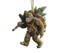 Ornement de Noël - Décoration acrylique 2D mignonne, charme animal étrange | Porte murale de vacances, intérieur et extérieur, Patio, porche, cour, salon, chambre à coucher, fête, décoration festive s