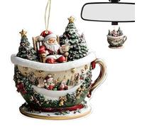 Ornement de Noël, décorations d'arbres de Noël festives 2D pour la saisonnière, Affichage de Suspension léger avec Design Polyvalent, décoration de Vacances pour la Porte de la Porte