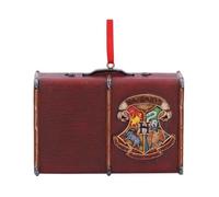 Ornement de Noël - Harry Potter - Valise Poudlard - Peint à la main - Non compatible lave-vaisselle