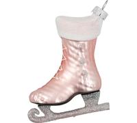 Ornement de Noël patins roses