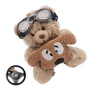 Ornement de poignée de défilement d'essuie-glace, décoration en peluche de voiture de personnalité : profitez d'une expérience de conduite confortable avec les poupées de décoration de la manipulation