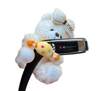 Ornement de poignée de levier de vitesse - décorative en peluche pour camion, berline, petite voiture, camping-car