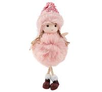 Ornement de poupée en peluche pour sapin de Noël - Ornements de fée - Elk - À suspendre