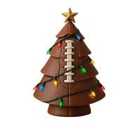 Ornement de Sapin de Noël pour Table - Éléments De Scène Lumineux pour Décoration De Fête | Décoration de Sapin de Noël à thème Football - pour Table À Manger De Chevet Chambre Stade Jardin