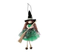 Ornement de sorcière d'Halloween Pendentif de Porte Accrochable Effrayant