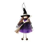 Ornement de sorcière d'halloween Pendentif Effrayant Accessoire à Suspendre