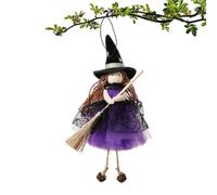 Ornement de sorcière d'Halloween Pendentif suspendu pour pièce effrayante