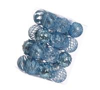 Ornement De Sphère Noël Colorée 24 Pièces Substance D'édition Sûre pour L'intérieur du Pont d'arbre Célébration Organisation Rapide du Pont Célébration