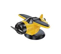 Ornement de tableau de bord de voiture - Figurine mobile d'avion à énergie solaire, accessoire d'intérieur | Pièce d'exposition de Style bureau rotatif, idée cadeau créative et pour véhicule,