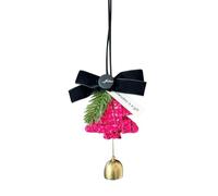 Ornement de voiture - Cloche de Noël, décorations d'arbre de Noël | Cloche dorée élégante enseigne pour porte, voiture de vacances, fournitures de décoration de fête