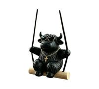 Ornement De Voiture pour Rétroviseur,Accessoires De Rétroviseur Décoration Vache Mignonne,Accessoires Intérieurs Auto Pendentif Animal | pour SUV Camping-Car Berline Camion Intérieur Maison Fenêtre