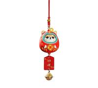 Ornement de Voiture Shiba Inu, Accessoires Suspendus Mignons pour Voiture Chien, décoration de Pendentif de Voiture Accessoires de Breloques à Suspendre Chien pour rétroviseur de voiture