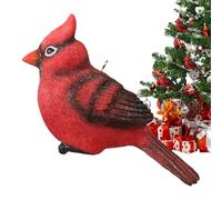 Ornement des Oiseaux De Décoration De Noël - Artisans Festifs De Vacances Saisonniers 3D, Robins Cute Festive Christmas Tree Bird Decoration Ornements, Ornements Robin Birds Colorés avec Artificiel |