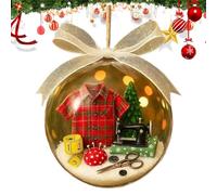 Ornement des Snow Globe De Noël - 3,94 Pouces De La Saisonnière Ornement du Globe De Neige | Décoration De Balle De Noël Gouttible pour École d'art De Jardin De Bureau Fermier Balcon Patio Tai