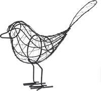 Ornement d'oiseau pastoral en fer, Ornement d'art simple et en fer, Cadeau pour la décoration du jardin