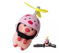 Ornement du Gardien, Jouets de Guidon | Mignon de Guidon Mignon-Poll Animal Figures avec Casques | Décoration de Guidon Portable, décoration de fioritures pour Les Filles