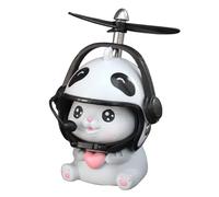 Ornement du guidon - Créative Cartoon Cycling Doll, Decorative Motorcycle Companion, Accessoires de tableau de bord, décoration de poignée de vélo amusante, Figurine de mini-Rider vibrante | B