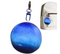 Ornement du Système Solaire 7.5 cm Système Solaire Accrochable en Peluche | Décoration de Planète Douce Pour Sac À Main Porte-Monnaie Bijoux Portefeuille Sac À Dos Femmes Hommes Filles