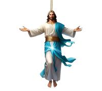 Ornement du Voyage Sacré - Ornement chrétien 8x7,5x1CM, Ornements acryliques 2D, Décorations d'arbre de Noël | Cadeaux chrétiens, décorations de Noël, affichage pour la maison et la voiture