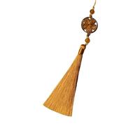 Ornement élégant avec pompons Han Fu avec motifs floraux symboliques pour ajouter de la tradition à toutes les tenues quotidiennes