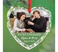 Ornement en Céramique Nous Sommes Engagés Céramique À Suspendre Esthétique Pendentifs Décoration pour Enfant Fête De Vacances Maison 7.3 Cm