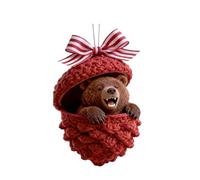 Ornement En Forme D Animal Pour Arbre De Noël Souvenir Pour Affichage Plat