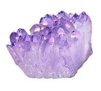 Ornement en Pierre de Cristal Naturelle Véritable pour Bureau et Fête | Petit Décor en Pierre, Pierre D'art, pour Garçon et Filles, Style Table