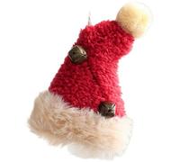 Ornement en tissu rouge festif idéal pour les vacances de Noël, toucher doux et sensation de vacances chaleureuse. Thème de Noël Caractéristiques des motifs festifs y compris des arbres, des étoiles