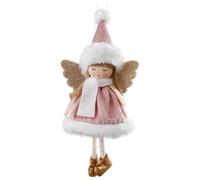 Ornement Fille Ange - Décorations mignonnes pour accrocher des anges, décorations de Noël faites à la main | Pendentif avec poupée d'ange pour cheminées, fêtes de Noël à la maison