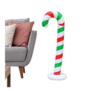 Ornement Gonflable BOULEUR - 57 Pouces Blow Up Ornement - Grand Candy Stick Platable, for Home Lawn Holiday Indoor Party Favors