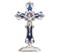 Ornement Jésus-Christ Avec Des Décorations Maison Et De Voiture De Base, Une Figurine Sainte Croix, Des Figurines De Jésus-Christ, Un Artisanat Exquis, Un Cadeau Inspirant, Une Décoration Polyva